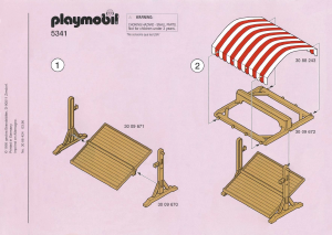 Manuale Playmobil set 5341 Victorian Fruttivendolo