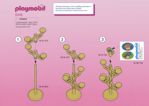 Bedienungsanleitung Playmobil set 5345 Victorian Hutstand