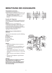 Bedienungsanleitung Bauknecht KVEE 3160 A++ BR Kühlschrank