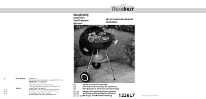 Manual Florabest IAN 46701 Barbecue