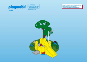 Manual Playmobil set 3235 Leisure Jungle gym