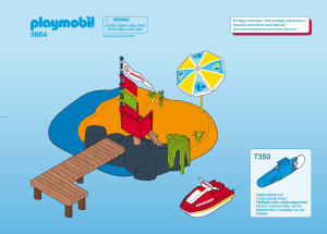 Manuale Playmobil set 3664 Leisure Bagnini