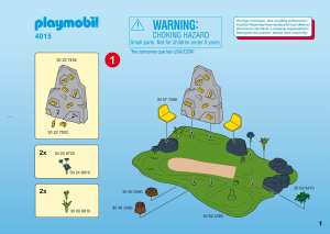 Manual Playmobil set 4015 Leisure Superset activity playground