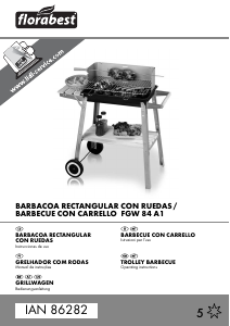 Manuale Florabest IAN 86282 Barbecue