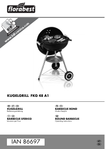 Manuale Florabest IAN 86697 Barbecue