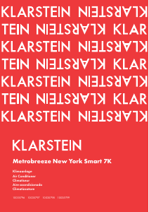 Handleiding Klarstein 10035798 Metrobreeze New York Smart Airconditioner