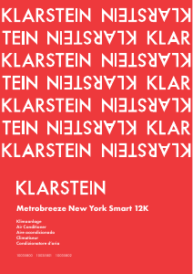 Handleiding Klarstein 10035800 Metrobreeze New York Smart Airconditioner