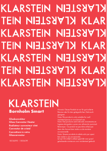 Manual de uso Klarstein 10034390 Bornholm Smart Calefactor