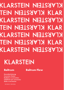 Manual Klarstein 10035034 Baltrum Heater