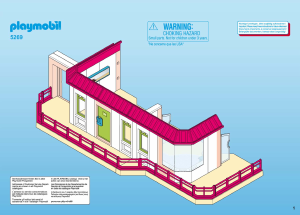 Manual Playmobil set 5269 Leisure Luxury hotel suite