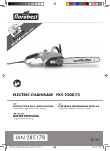 Instrukcja Florabest IAN 285178 Piła łańcuchowa