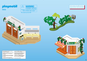 Manual Playmobil set 5432 Leisure Large camping site