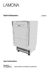 Manual Lamona LAM8304 Dishwasher