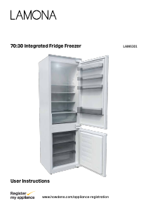 Manual Lamona LAM6301 Fridge-Freezer