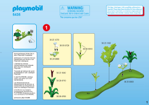 Manual de uso Playmobil set 5435 Leisure Tienda de campaña familiar