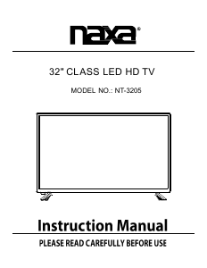 Handleiding Naxa NT-3205 LED televisie