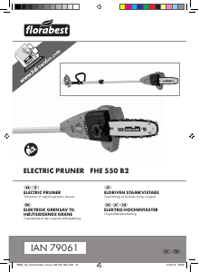 Bruksanvisning Florabest IAN 79061 Kedjesåg