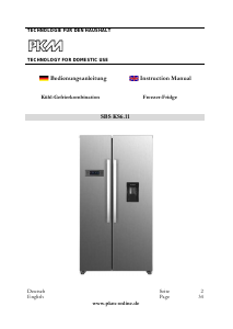 Manual PKM SBS KS6.11 Fridge-Freezer