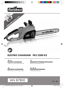 Käyttöohje Florabest IAN 87800 Ketjusaha