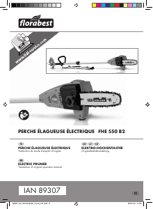 Mode d’emploi Florabest IAN 89307 Tronçonneuse