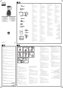 Manual Philips HR2122 Blender