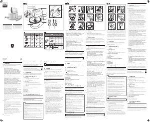 Bedienungsanleitung Philips HR3746 Handmixer