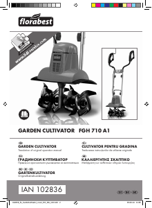 Manual Florabest IAN 102836 Cultivator