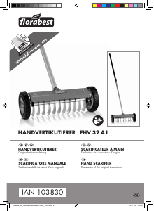 Manuale Florabest IAN 103830 Coltivatore