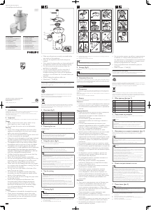 Руководство Philips HR1822 Соковыжималка
