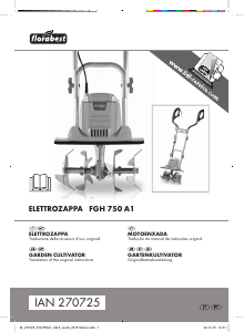 Manual Florabest IAN 270725 Cultivador