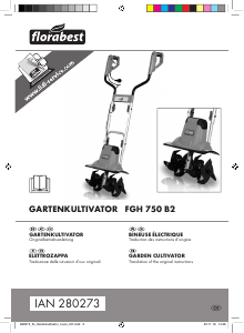 Manuale Florabest IAN 280273 Coltivatore