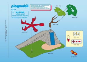 Manual Playmobil set 6223 Leisure Playground equipment