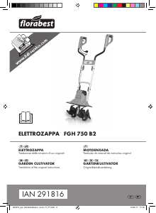 Manual Florabest IAN 291816 Cultivador