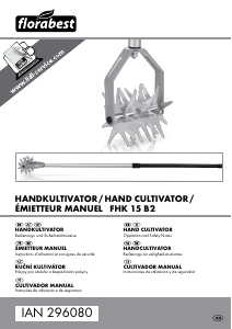 Manual de uso Florabest IAN 296080 Cultivador