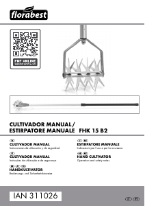 Manual Florabest IAN 311026 Cultivador