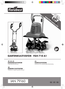 Handleiding Florabest IAN 79160 Cultivator