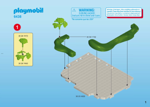 Mode d’emploi Playmobil set 6438 Leisure Arbre majestueux pour décor