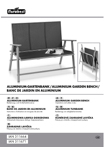 Instrukcja Florabest IAN 311664 Krzesło ogrodowe