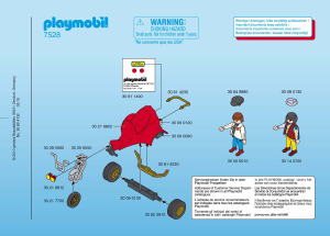 Mode d’emploi Playmobil set 7528 Leisure Trike