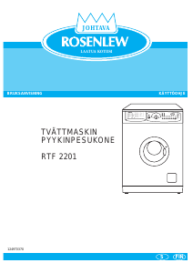 Bruksanvisning Rosenlew RTF2201 Tvättmaskin