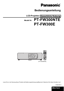 Bedienungsanleitung Panasonic PT-FW300E Projektor
