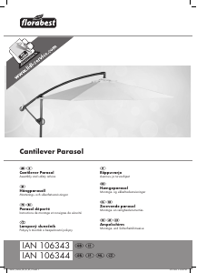 Manual Florabest IAN 106343 Garden Parasol