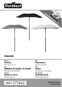 Manual Florabest IAN 273842 Umbrelă de soare