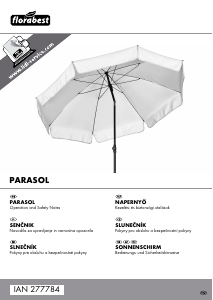 Használati útmutató Florabest IAN 277784 Kerti napernyő