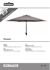 Manual Florabest IAN 279506 Umbrelă de soare