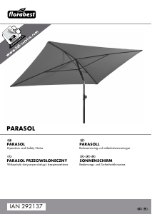 Instrukcja Florabest IAN 292137 Parasol