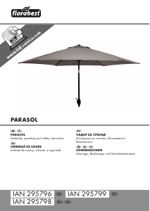 Manual Florabest IAN 295796 Umbrelă de soare