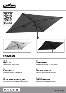 Manual Florabest IAN 306186 Umbrelă de soare
