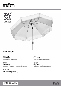 Brugsanvisning Florabest IAN 306222 Parasol