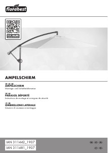 Manuale Florabest IAN 311442 Ombrellone